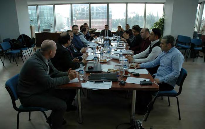 ETKİNLİKLER ACTIVITIES THBB Teknik Komite, Çevre ve İş Güvenliği Komitesi toplantıları yapıldı Meetings of THBB Technical Committee and Environment Health and Safety Committee held The meetings of