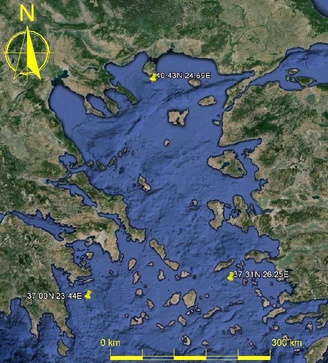 Dalga Tahmini Uygulamaları Ege: 3 nokta Karadeniz: 28 nokta Orjinal, en iyi, ikinci ve en kötü rüzgar veri setleri ODTÜ Deniz Müh. Araş.