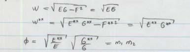 Alan Deformasyonu Alan deformasyonu (ϕ) şeklinde verilir. Bunun yanında Ω asıl yüzey alanı ve Ω* projeksiyon yüzeyinde alan elemanı; şeklindedir. Buradan; elde edilir.