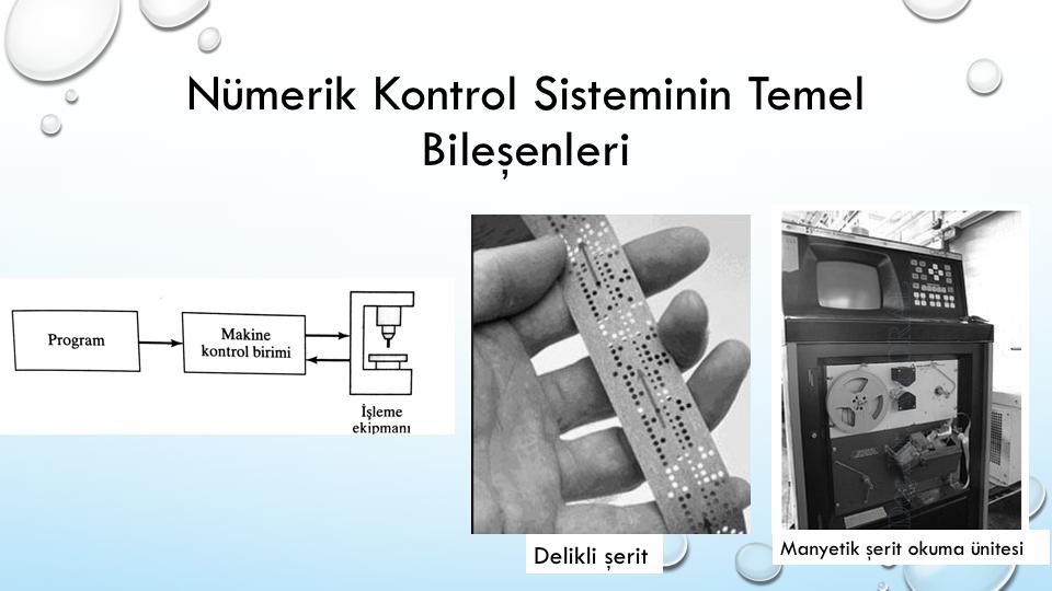 Parça programı: İşlem ekipmanınınhareketini kontrol edendetaylı adım adım komutlardan oluşmaktadır.