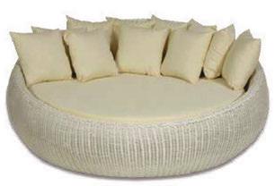 HUGO DAYBED Alüminyum, Sentetik Rattan 1160053 78x186x73 cm VENIDA