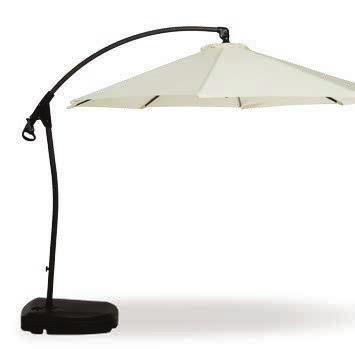 LUXURY PARASOL Alüminyum 1159543 300x300x265 cm Açık Havada kusursuz keyif Yaz