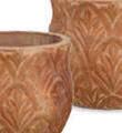 CASABLANCA SAKSI Terracotta L 1160677 45x46 cm M 1160676 32x34 cm S 1160675 22x23