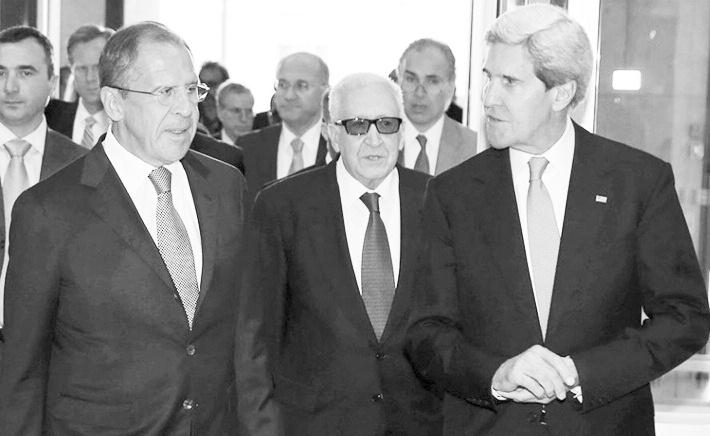 Lavrov-Kerry-Brahimi Cenevre-2 Konferansı hazırlıkları kapsamında biraraya gelen Rusya Dışişleri Bakanı Sergey Lavrov ile ABD li mevkidaşı John Kerry, birkez daha Suriye krizini görüştü.
