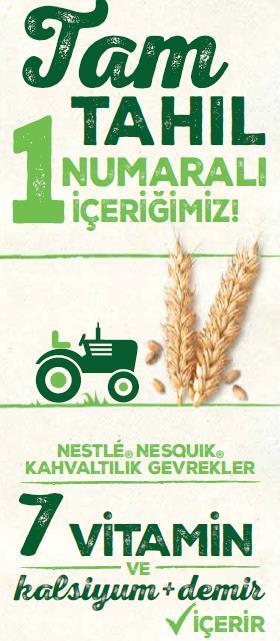 NESTLE KAHVALTILIK GEVREKLERDEKİ YEŞİL BANDIN NE ANLAMA GELDİĞİNİ BİLİYOR MUSUNUZ?