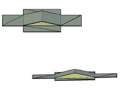 60 merkezinde ağırlığı taşıyacak kare biçimli demirden yapılmış bir metal geçme dörtgen modüller tasarlanmıştır.