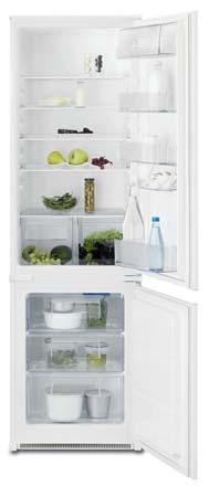 Yiyecek Saklama Buzdolapları, soğutucular ve derin dondurucular Buzdolabı ENN2800BOW Ankastre kombi tipi buzdolabı Optimum nem oranının korunması sayesinde 7 güne kadar daha uzun süren tazelik Çift