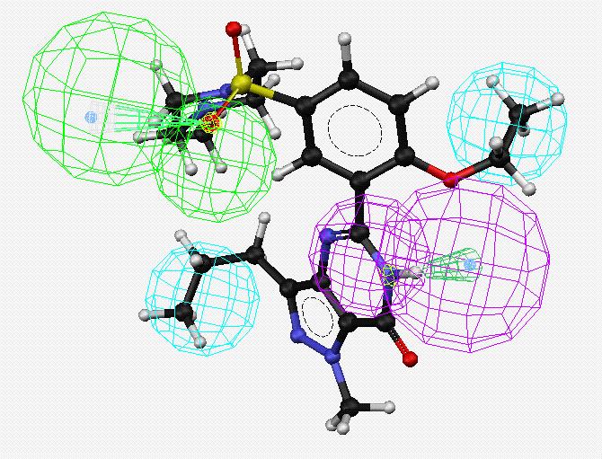 Farmakofor Çalışması Sildenafil VIAGRA Ekins, S. et al.