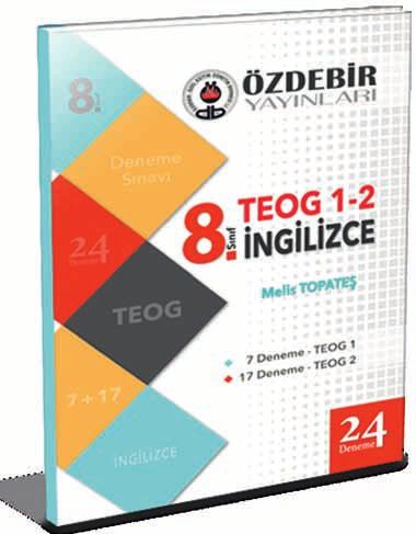 TEOG 1-2 İngilizce 24 Deneme 96 Sayfa TEOG