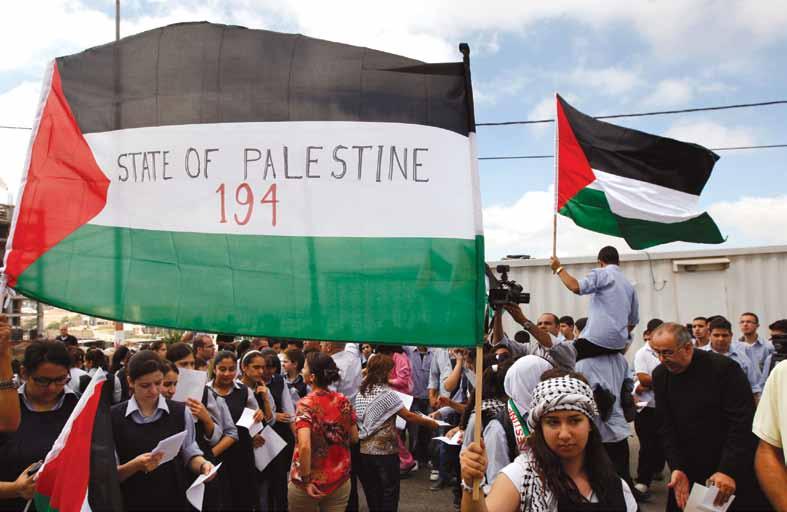 23 Eylül 2011 tarihinde Birleşmiş Milletler e tam üyelik için başvuran Filistin in başvurusu Güvenlik Konseyince reddedildi.