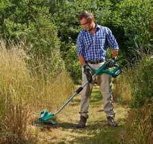 nedenle Bosch kenar kesme makinesi size kablolu ve kablosuz şekilde sunulur. Elektrikli kenar kesme makineleri daha fazla güç ve 35 cm'ye kadar kesme çapı sağlar.