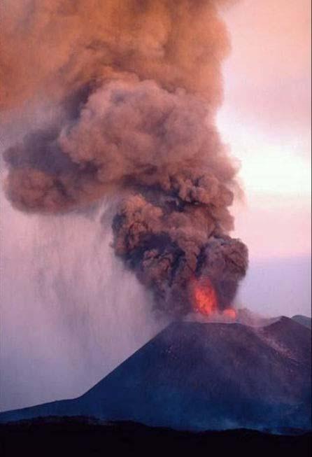 SO X in kaynakları Doğal kökenli SO x kaynakları arasında en önemlisi volkan gazlarıdır.