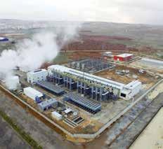 Thermodyne buhar türbini bulunmaktadır. Kombine çevrim üretim gruplarıyla %59 termal verimliliğe ulaşan Santral, serbest üreticiler arasında en verimli tesislerden biridir.