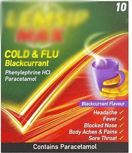 18 Grip ve soğuk algınlığı için toz