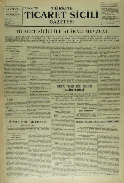 Odaya kayıt için gerekli evraklar şunlardır: Gerçek kişiler için: Sicil tasdiknamesi İlan gazetesi İmza sirküleri Nüfus kayıt örneği İkametgah ilmühaberi 2 adet fotoğraf Tüzel kişiler için: Ticaret