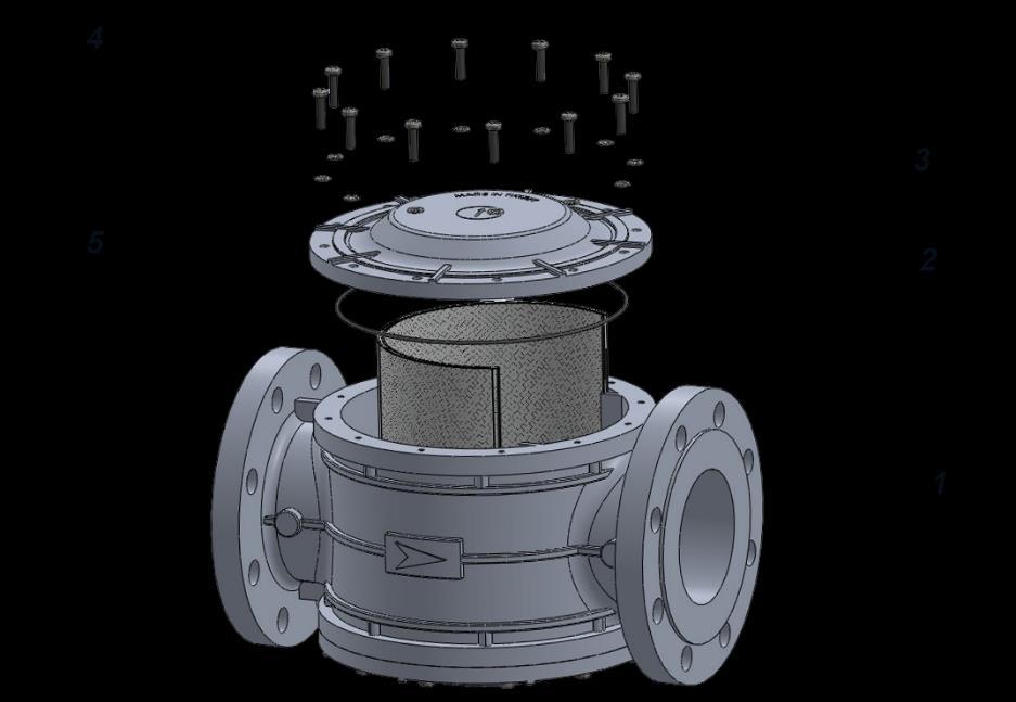 OPERATING AND MAINTENANCE INSTRUCTIONS / SPARE PARTS YEDEK PARÇA LİSTESİ / SPARE PART LIST for ½ 2 IT. Part Name Number S Metarial 1/2 C - 3/4 C 1/2-3/4 1 11/4 11/2 2 1 Main Body 1 AlSi 2.10.0100 2.