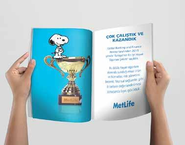 ediyor. 2015 yılı faaliyet raporu, marka elçisi Snoopy nin ön planda olduğu bir tasarımla hayat bulacaktı.