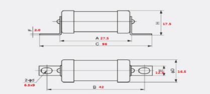 22x58 ar İndikatörlü 690 V 80 A 8,50 USD RS17Z 690V 100A 22x58 ar İndikatörlü 690 V 100 A 8,50 USD 27x60mm ar İndikatörlü RS12Z