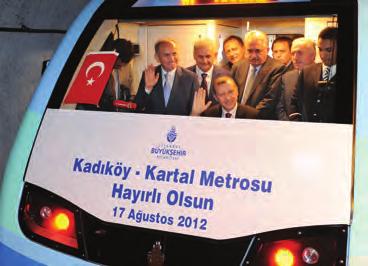 8 İstanbul Geneli Ulaşım Yatırımlarımız Her yerde metro, her yere metro hedefi ile raylı sistem