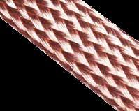 Topraklama Earthing BAKIR İLETKENLER COPPER CONDUCTORS Yuvarlak Kesitli Flexible İletken Flexible Copper Braid, Round Dörtgen Kesitli Flexible İletken Flexible Copper Braid, Strip Malzeme / Kaplama