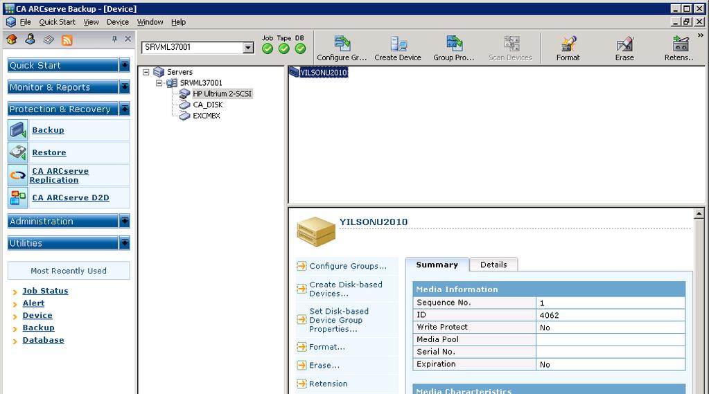 WINDOWS SERVER 2008 ve WINDOWS SERVER 2012 DE YEDEKLEME İŞLEMİ : Yedekleme işlemi Windows Server 2008 ve Windows Server 2012 kullanılan ortamlarda CA ArcServe ile yedek almak için anlatılmıştır.