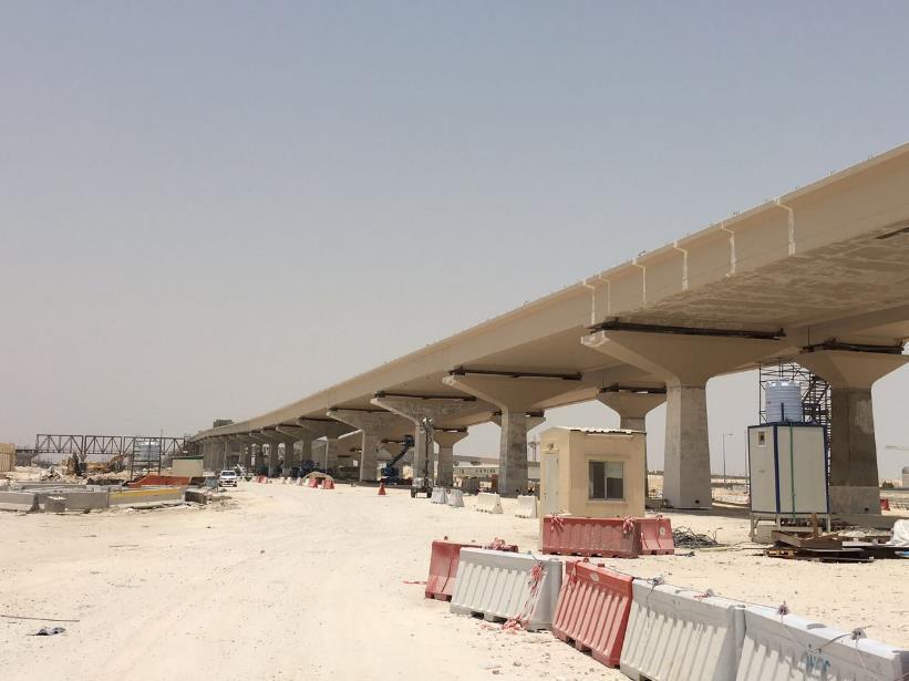 Katar Red Line Güney Metro - Yerüstü ve Hemzemin (Doha,