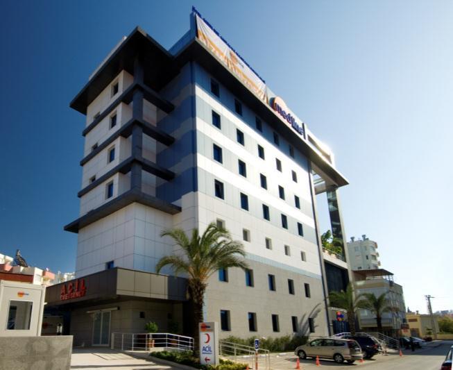 BSK Medline Hastanesi (Antalya, Türkiye) Toplam Alan: 10.