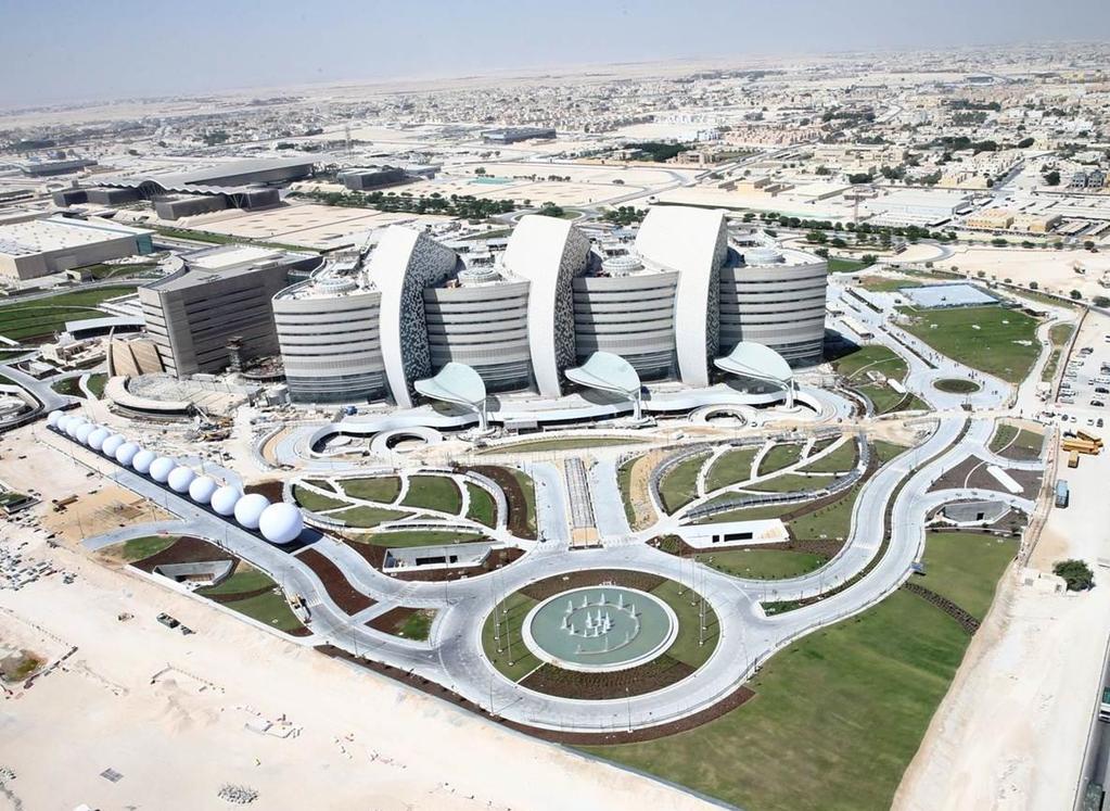 Sidra Tıp & Araştırma Merkezi Tamamlama İşleri (Doha, Katar) Toplam Alan: 300.