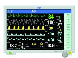 04 Infinity Acute Care System Sistem parçaları Infinity C700/C500 Medical Cockpit Önemli klinik verileri bakım noktasına getiren Infinity