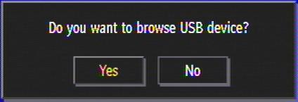 After active antenna mode option is selected, a message asking for automatic search appears on the screen: Press the OK button to start installation.