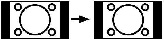 When PIP Mode is entered, the default active window is the PIP window and the active window is indicated by a yellow frame around it. The active window can be changed by pressing or button.