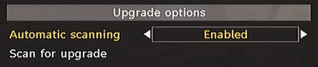 When this setting is on, search process will locate the encrypted channels as well. If it is set as OFF manually, encrypted channels will not be located while in automatic search or manual search.