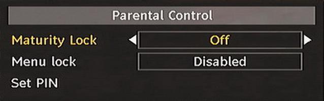 Receiver Upgrade Over Air Download (OAD) To ensure that your TV always has the most update information, use this setting. Please ensure that the TV is set to standby mode.