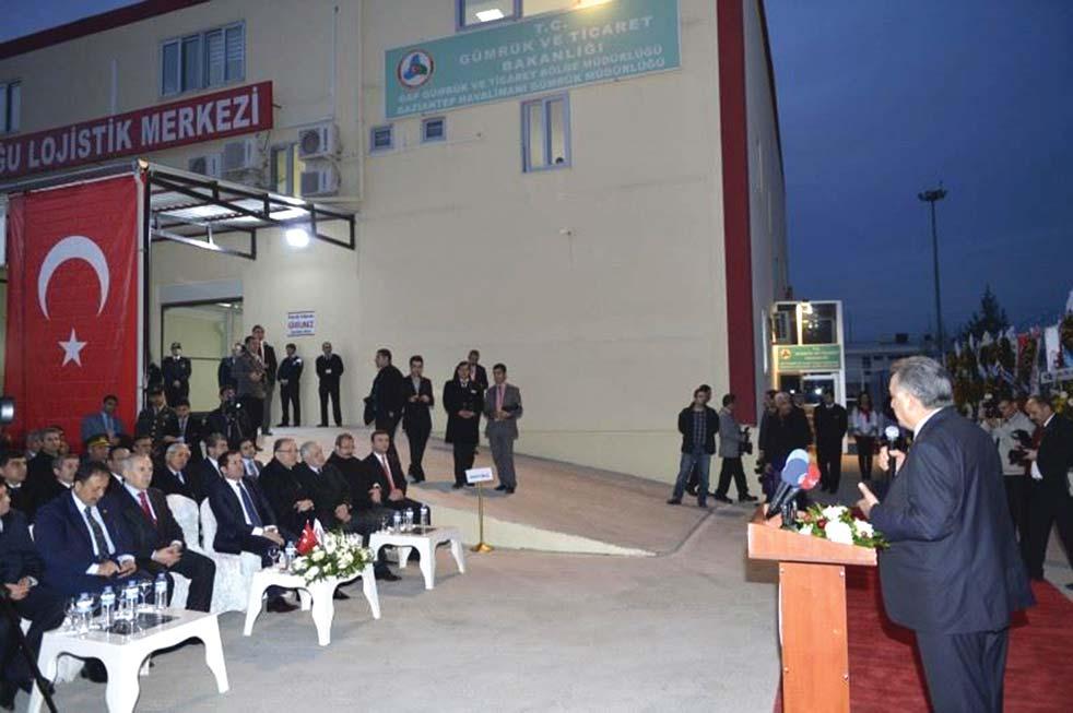 2013 tarihinde Gümrük ve Ticaret Bakanýmýz Sayýn Hayati YAZICI'nýn katýlýmýyla gerçekleþtirilen, Gaziantep