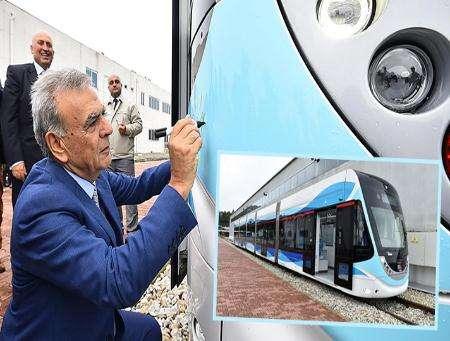 Araçlar Konak ve Karşıyaka Tramvayları Yapım İşi kapsamında temin edilecek olan 38 adet