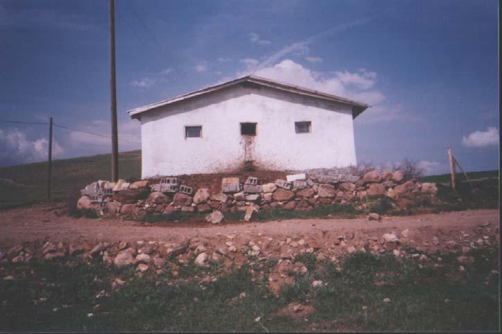 Şekil 4.30 Araştırmanın yürütüldüğü Çubuk Tahtayazı Köyünde gübrenin toplandığı bölüm.