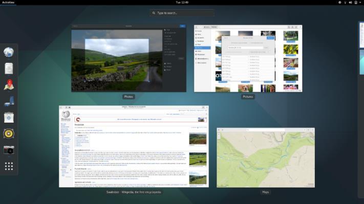 GNOME 3 Pencere