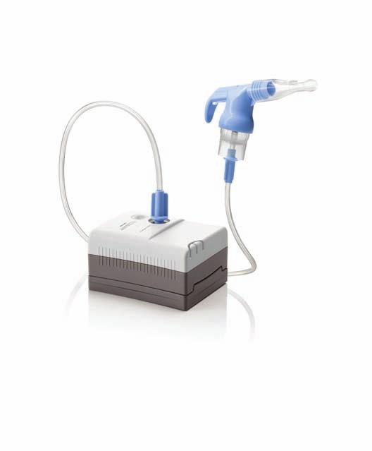 Kompresör ve nebülizatör sistemi InnoSpire Mini Hafif ve bataryalı kullanıma uygun InnoSpire Mini, hastaların tedavilerini diledikleri zaman ve diledikleri yerde uygulayabilmelerini sağlar.