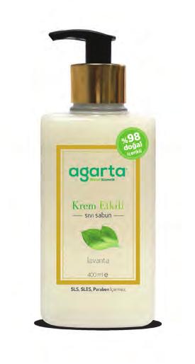 Sıvı Sabunlar Liquid Soaps Krem Etkili Sıvı Sabun - Lavanta Liquid Soaps - Lavander %98 natural 400 ml. Krem Etkili Sıvı Sabun - Limon Liquid Soaps - Lemon %98 natural 400 ml.