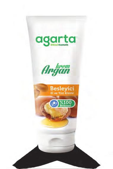 Kremler (Tüp) Creams (Tube) Argan Besleyici El ve Yüz Kremi Argan Cream %100 natural 100 ml. İçeriğindeki doğal E vitamini kaynağı ile doğum çatlaklarını önleme ve azaltmada oldukça etkilidir.