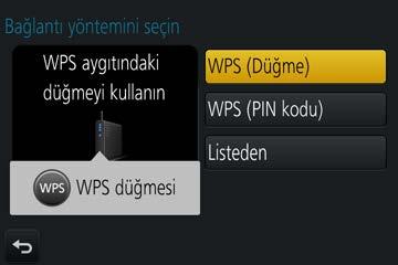 Wi-Fi Bağlantılar hakkında Kablosuz erişim noktası aracılığıyla bağlanma ([Ağ Yoluyla]) Kablosuz erişim noktasına bağlanma yöntemini seçin.