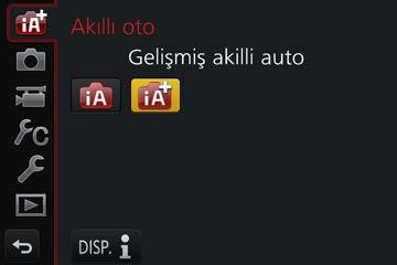 Kayıt modu Otomatik ayarlarla fotoğraf çekme (Akıllı Otomatik Modu) Kayıt modu: Fotoğraf makinesi ayarları özne ve kayıt ortamına uygun olarak optimize ettiğinden bu mod, fotoğraf makinesini