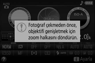 Vizörde Fotoğrafları Çerçevelendirme 1 Fotoğraf makinesini hazırlayın.