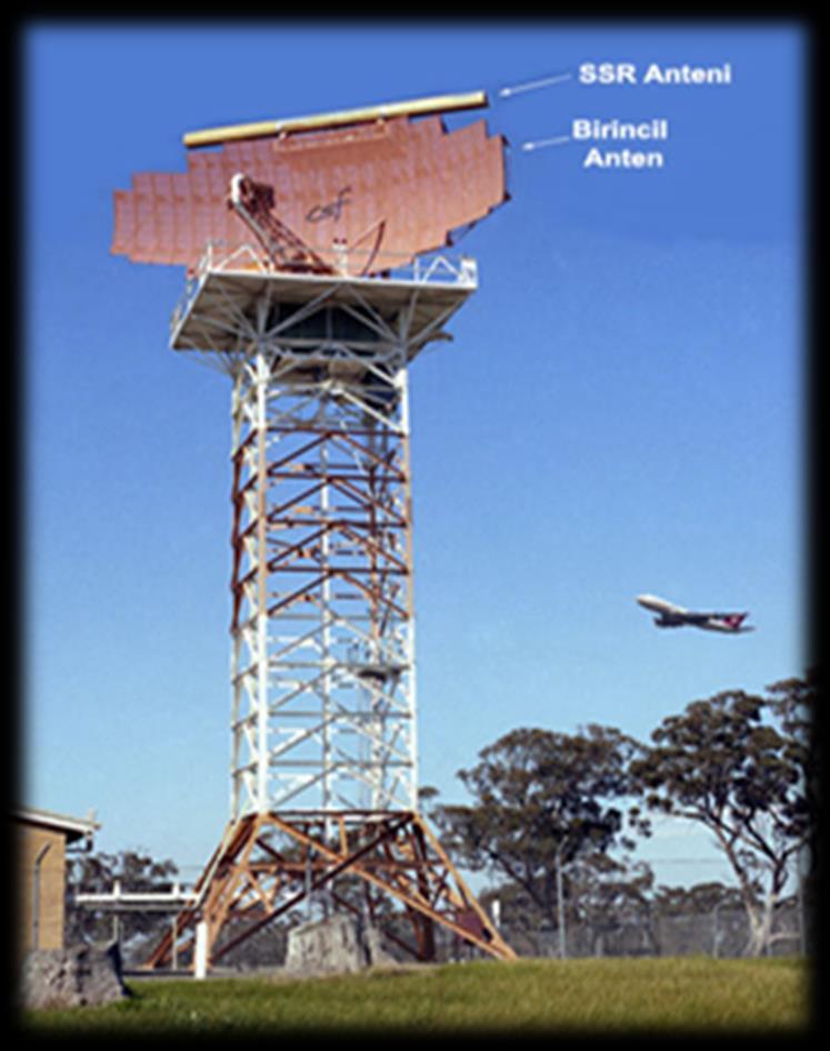 Hava radarı ve radyo altimetre ise hava aracında bulunan radarları oluşturmaktadır.