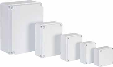 BUAT KUTULARI Junction Boxes POLİ 32-323 GÖVDE Body CONTA Gasket KULLANIM ALANI Functionality KİMYASAL DAYANIMI Chemical Resistance ISI DAYANIMI Heating Strength AŞINMA DAYANIMI Wear Strength