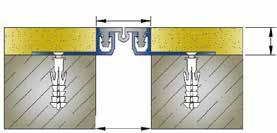 AND PARTITION WALL DILATATION DETAIL AR200-030 CORNER DETAIL 8 Sıva altı duvar tavan dilatasyon profili.