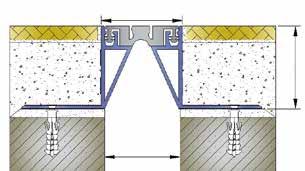 Açıklık : 50 mm Width: 50 mm Yükseklik : 35 mm Height: 35 mm 2,5 ton araç ve 2 ton forklift trafiğine dayanıklı Resistant to the 2,5 tones vehicle and 2 tones forklift traffic Hareket