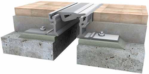 5 cm Zemin Dilatasyon Profilleri 5 cm Expansion Joint Profiles For Floor 5 CM Dilatasyon Profilleri 5 CM Expansion Joints Farklı ayak yükseklikleri ile her türlü zeminde kullanılabilme imkanı.