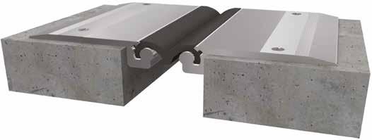 5 cm Zemin Dilatasyon Profilleri 5 cm Expansion Joint Profiles For Floor 5 CM Dilatasyon Profilleri 5 CM Expansion Joints COLOURS OF INSERT BLACK GREY CREAM Kaplama üstü eloksalsiz zemin dilatasyon