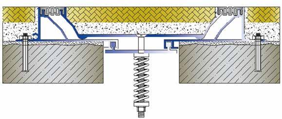 10 cm Zemin Sismik Dilatasyon Profilleri 10 cm Seismic Expansion Joint Profiles For Floor 10 CM Dilatasyon Profilleri 10 CM Expansion Joints SİSMİK DİLATASYON DETAYI / SEISMIC DETAILS 10 cm açıklık